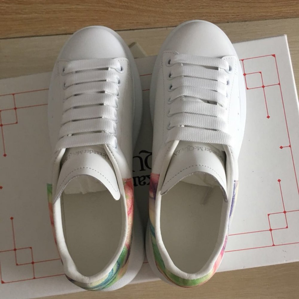 Alexander McQueen SNEAKER White/Shining Painted